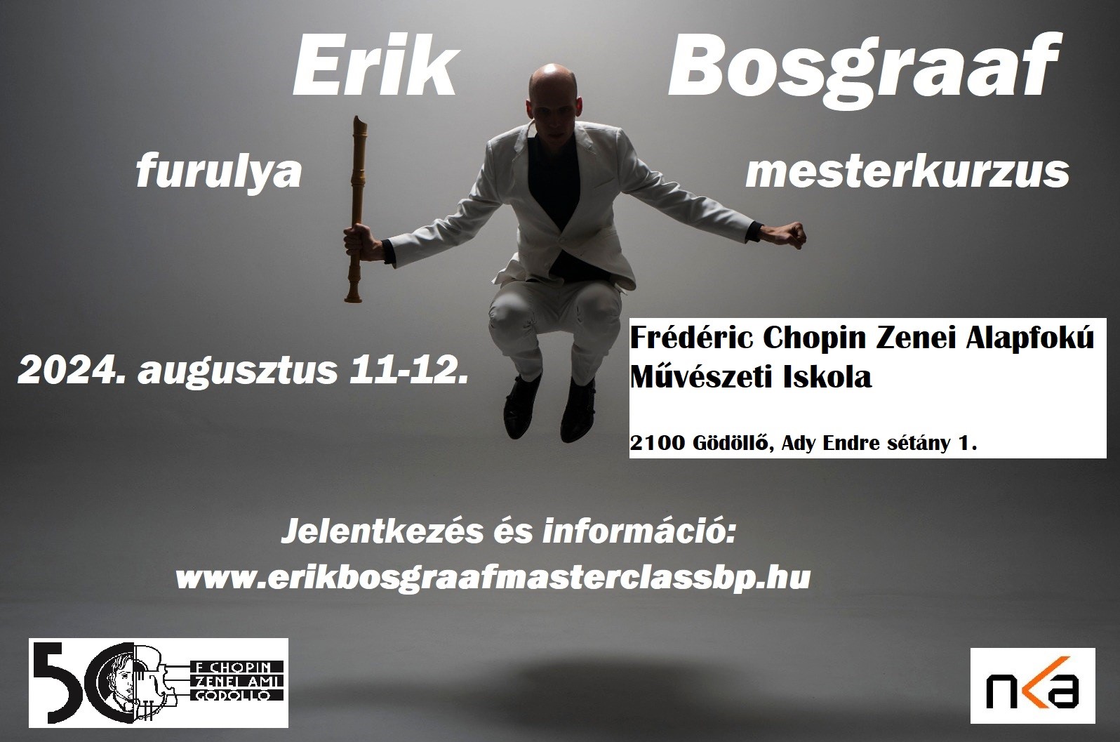 2024.08.11 12. Bosgraaf kurzus poszter